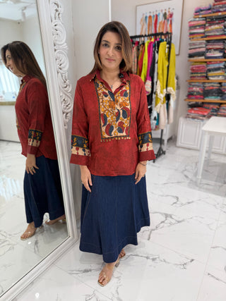 Heer Kalamkari Shirt
