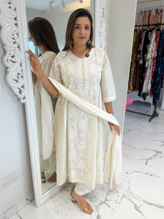 Classic Lucknowi Suit Set
