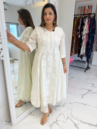 Classic Lucknowi Suit Set