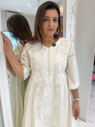 Classic Lucknowi Suit Set