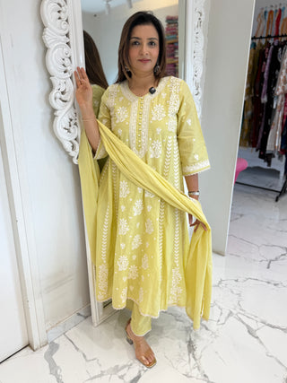 Classic Lucknowi Suit Set