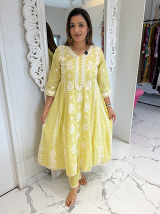 Classic Lucknowi Suit Set