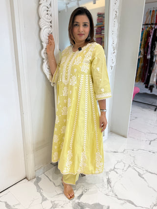 Classic Lucknowi Suit Set