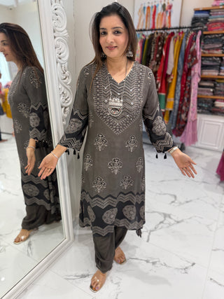 Ajrakh Bloom Coord Set