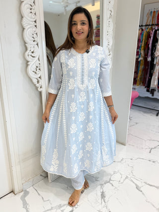 Classic Lucknowi Suit Set