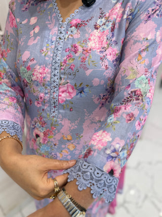 Pastel Parsi Suit Set