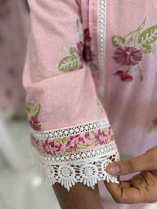 Rosy Blossom Suit Set