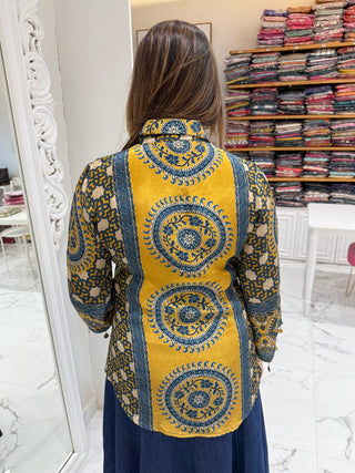 Ajrakh Kalamkari Shirt