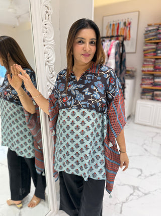 Flowy Short Kaftan