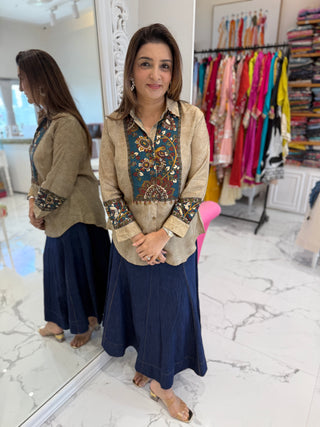 Heer Kalamkari Shirt