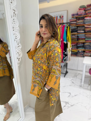 Sunset Kalamkari Shirt