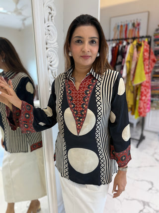 Polka Stripe Shirt