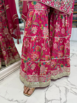 Haseena Sharara Set
