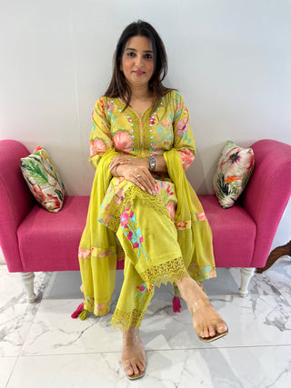 Karachi Dupatta Set