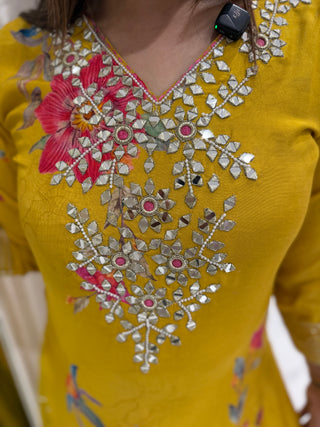 Festive Mirror Indian One Piece