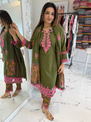 Alia Cut Work Set