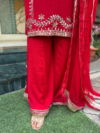 Festive Glow Sharara Set
