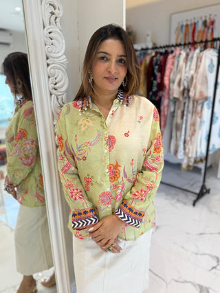 Modern Digital Print Shirt