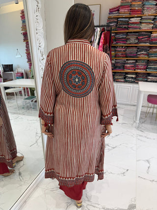 Ajrakh Pocket Coord Set - Preetibora
