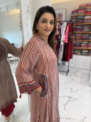 Ajrakh Pocket Coord Set - Preetibora