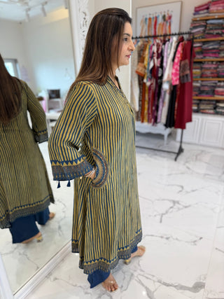 Ajrakh Pocket Coord Set - Preetibora