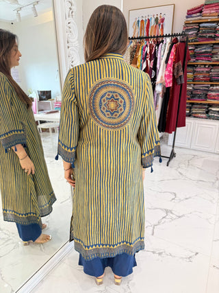 Ajrakh Pocket Coord Set - Preetibora