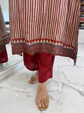 Ajrakh Pocket Coord Set - Preetibora