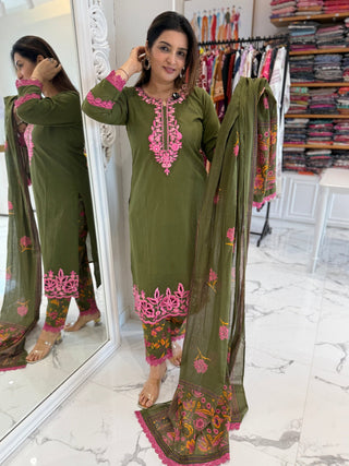 Alia Cut Work Set - Preetibora
