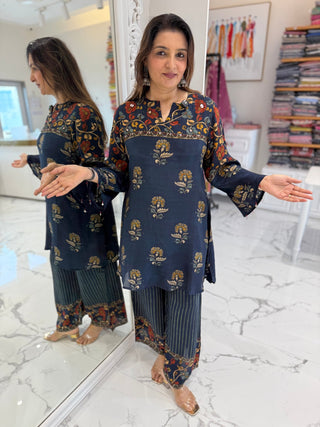 Anvi Kalamkari Coord Set - Preetibora