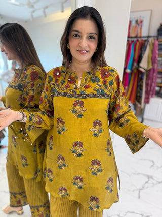 Anvi Kalamkari Coord Set - Preetibora
