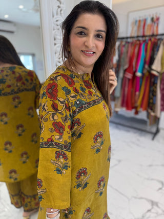 Anvi Kalamkari Coord Set - Preetibora