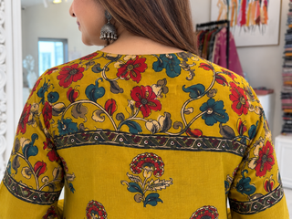 Anvi Kalamkari Coord Set