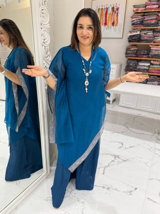 Banarasi Kaftan Coord Set - Preetibora