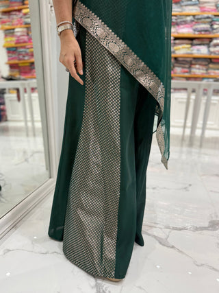 Banarasi Kaftan Coord Set - Preetibora