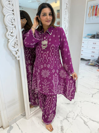 Bandhani Bliss Coord Set - Preetibora