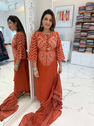 Bandhej Bindiya Set - Preetibora