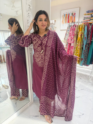 Bandhej Bindiya Set - Preetibora