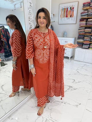 Bandhej Bindiya Set - Preetibora