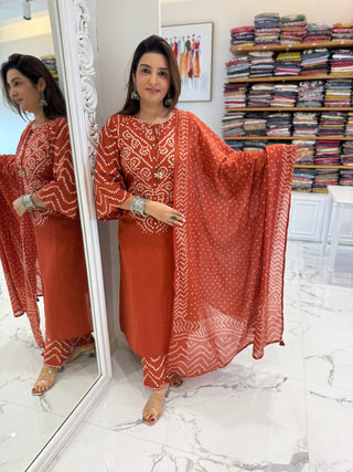 Bandhej Bindiya Set - Preetibora