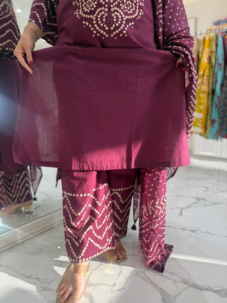 Bandhej Bindiya Set - Preetibora