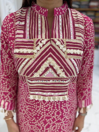 Bandhej Coord Set - Preetibora