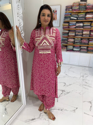 Bandhej Coord Set - Preetibora