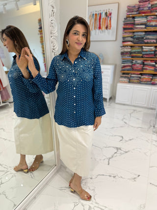 Bandhej Holiday Shirt - Preetibora