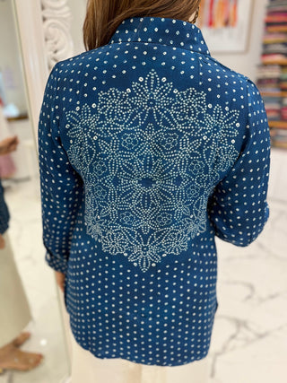 Bandhej Holiday Shirt - Preetibora