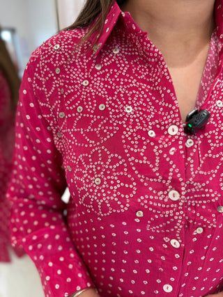 Bandhej Holiday Shirt - Preetibora