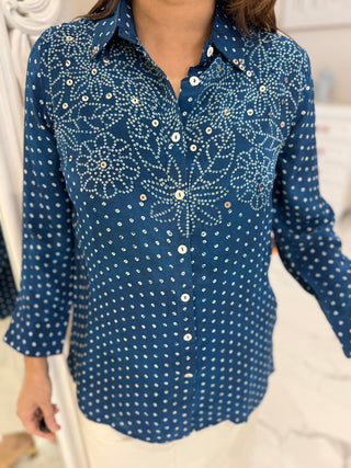 Bandhej Holiday Shirt - Preetibora