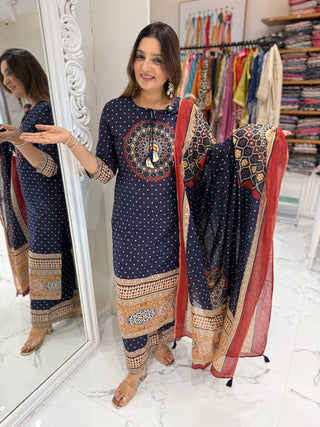 Bandhej Kalamkari Set - Preetibora