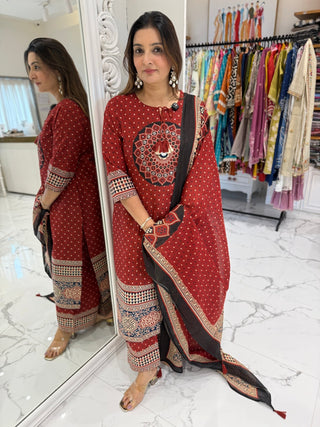 Bandhej Kalamkari Set - Preetibora