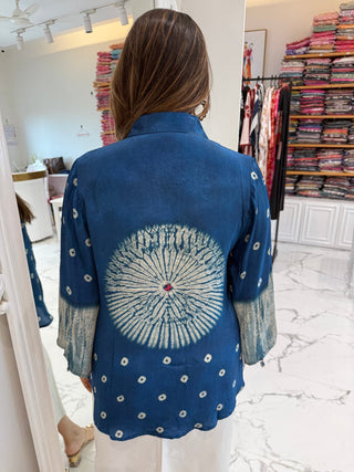 Bandhej Tie dye Shirt - Preetibora