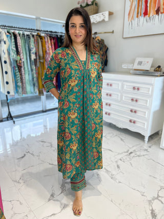 Block Print Dhamaka Set - Preetibora